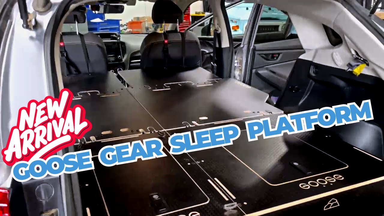 NEW Goose Gear PARK SERIES SLEEP PLATFORM | Subaru Crosstrek