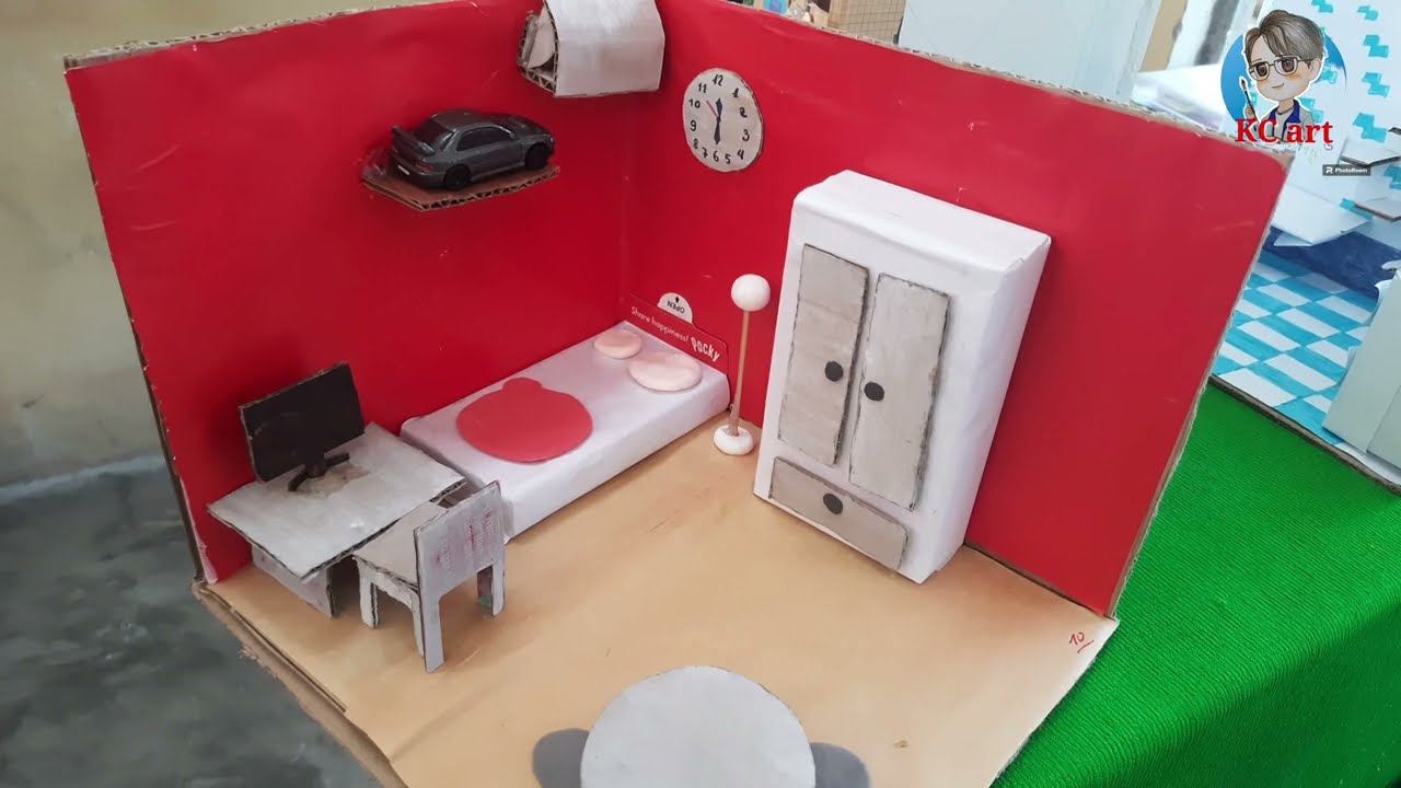 Tổng hợp Thiết kế mô hình căn phòng |cách thiết kế mô hình không gian nội thất | Design a room model