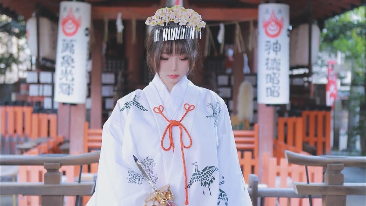 日本京都巫女体验/摄影约拍