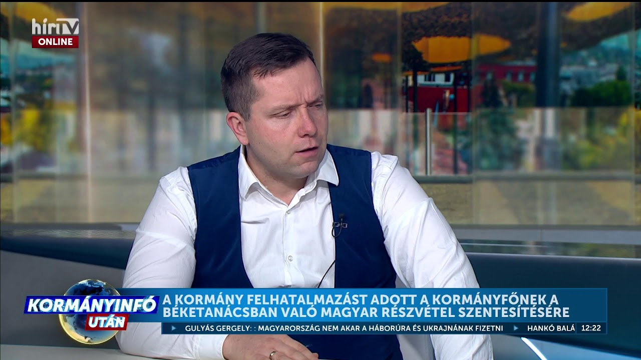 Kormányinfó és elemzés - Élő közvetítés - HírTV
