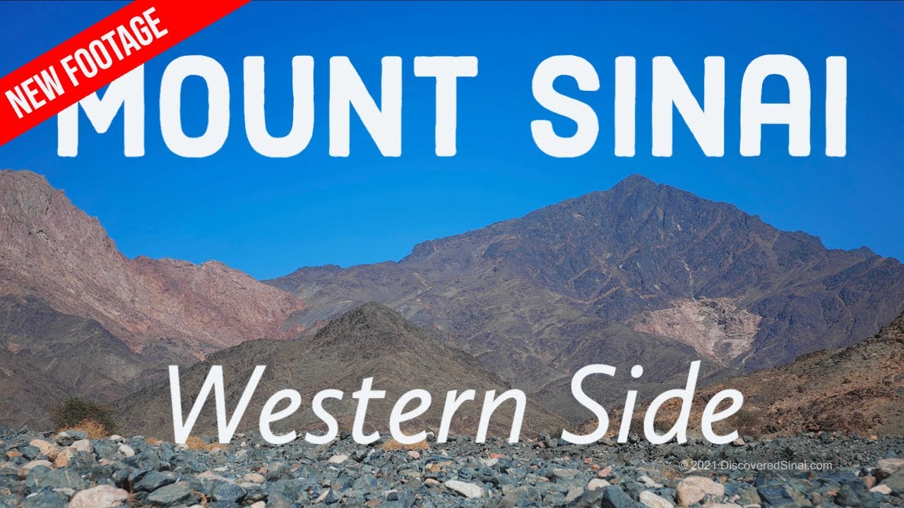 Exploring the remote west side of Mount Sinai.