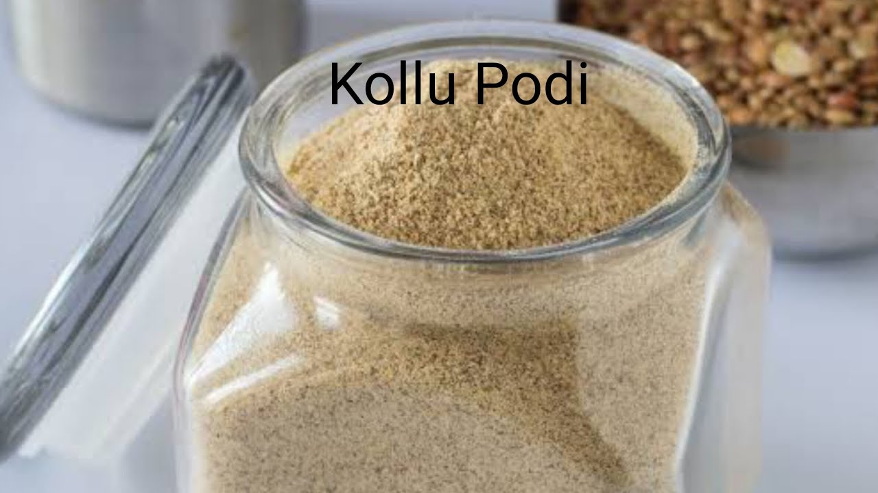 Kollu Podi Recipe in Tamil | கொள்ளு பொடி செய்வது எப்படி | Horsegram Powder #kollurecipes #கொள்ளு