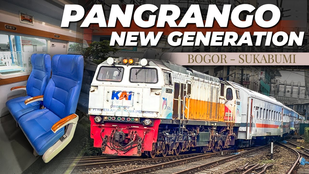 KERETA JARAK DEKAT BOGOR - SUKABUMI UPGRADE NEW GENERATION ‼️ Trip KA Pangrango Ekonomi