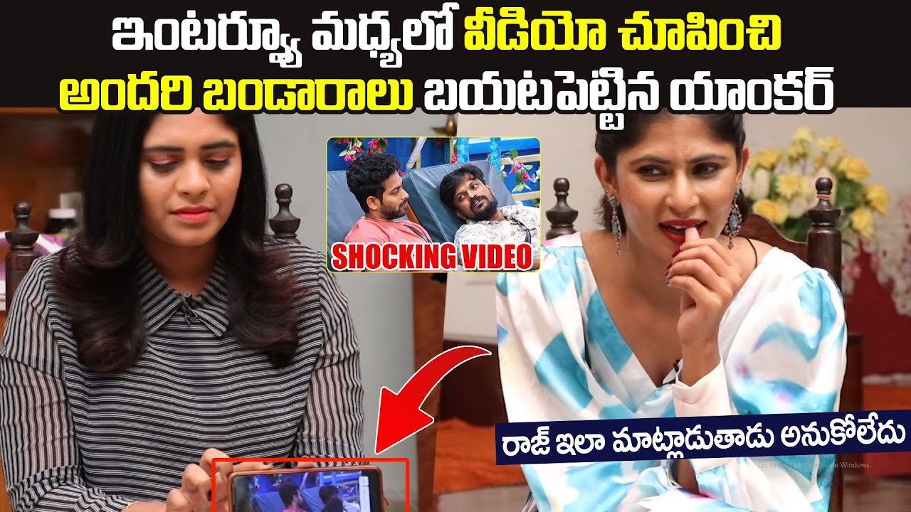 Neha Chowdary Shocks After Seeing Raja Shekar Behaviour | Neha Chowdary Interview | GS Media