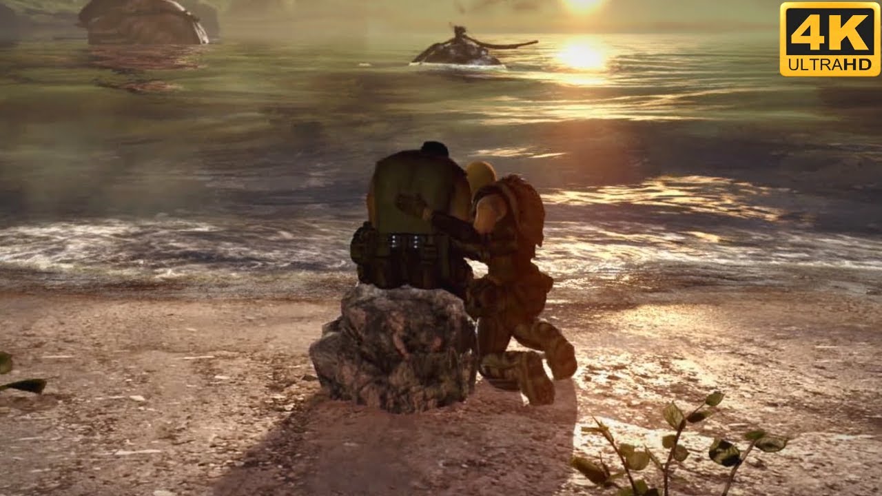 The End of The Locust War - Gears of War 3 (4K 60FPS)