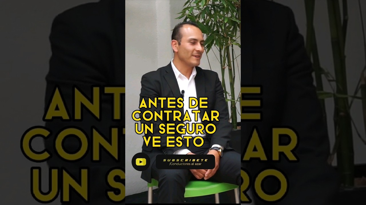 ANTES DE CONTRATAR TU SEGURO DE AUTO, CHECA ESTO #CAAPodcast #ConductoresAlAzar