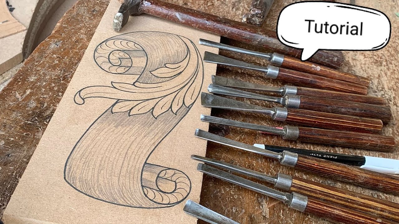 simple easy carving ideas :Tutorial how to wood carving