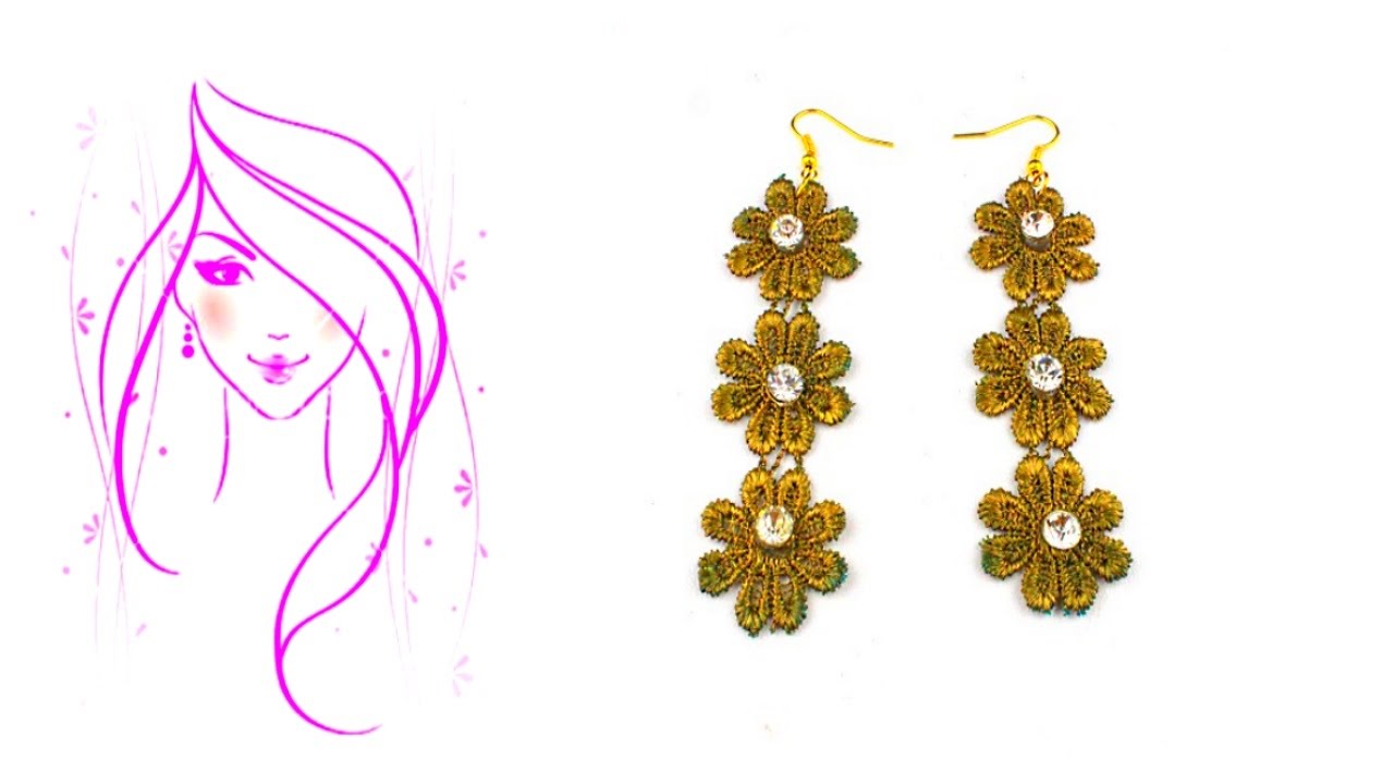 MORENA DIY: HOW TO MAKE LACE EARRINGS
