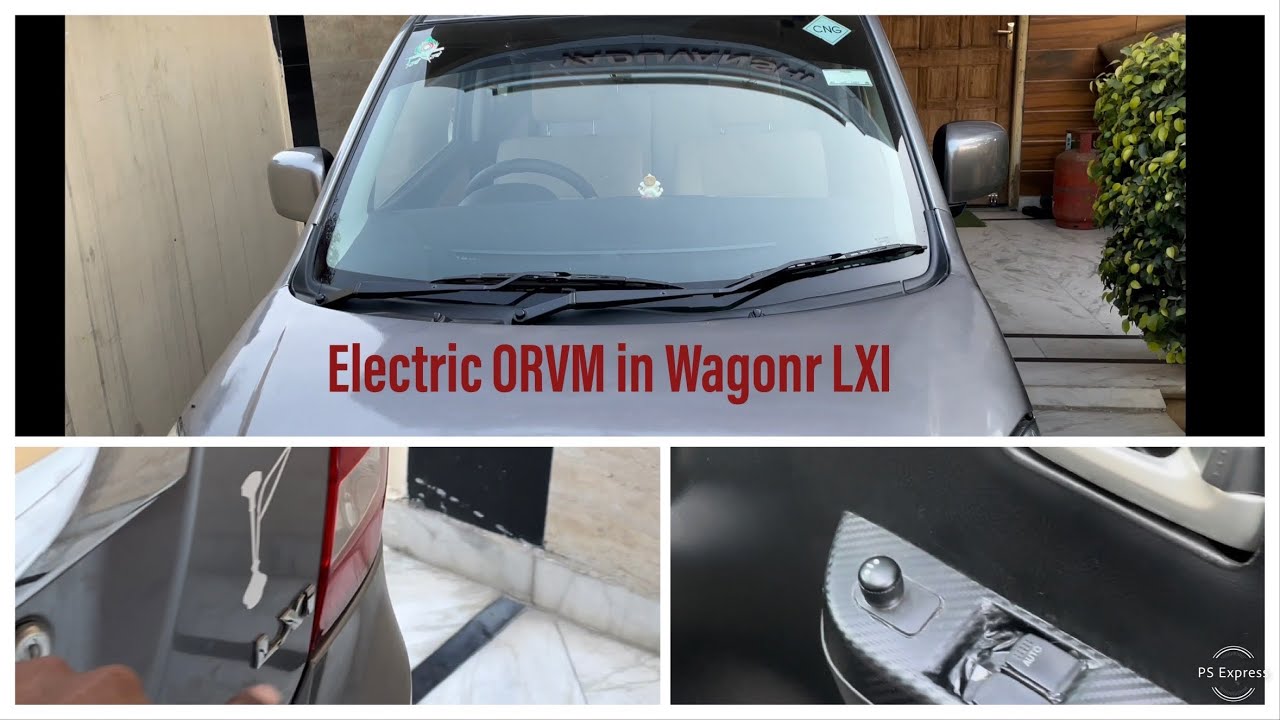 DIY | Electric ORVM in Wagonr LXI with Wiring Diagram