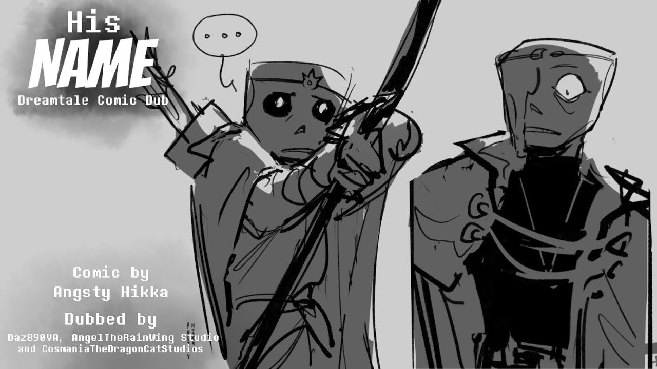 His Name | DREAMTALE COMIC DUB | + MERCH AD