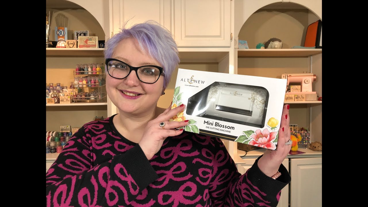 Unboxing  & Review of the New AlteNew Mini Blossom Die Cutting Machine