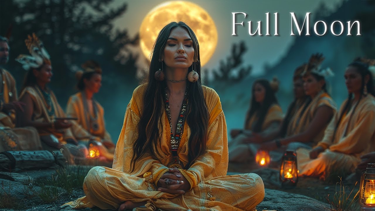 FULL MOON - Native American Flute To Get Rid of All Bad Energy - Stop Thinking Too Much