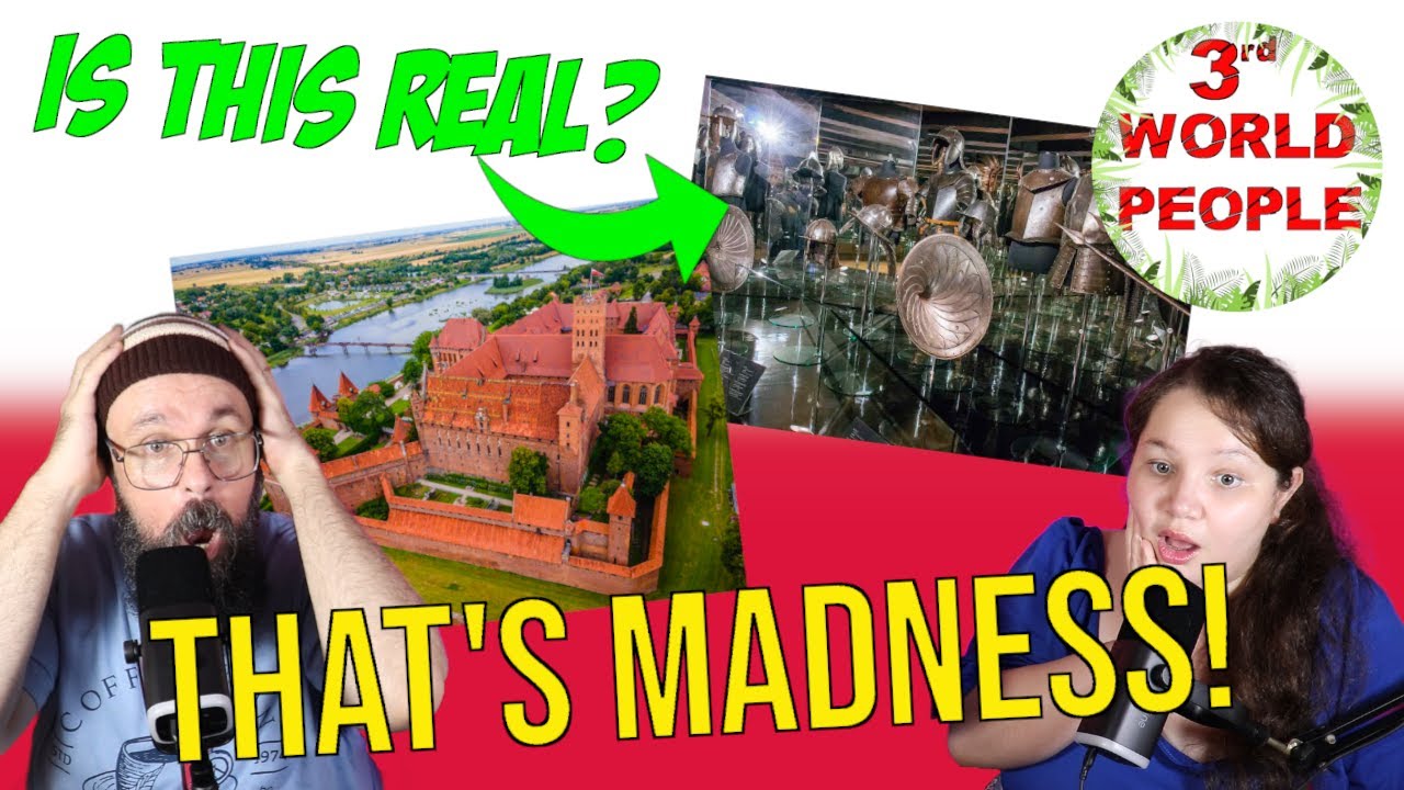 3rd WORLD PEOPLE REACT: THE LARGEST CASTLE IN THE WORLD IS IN POLAND | POLAND REACTION