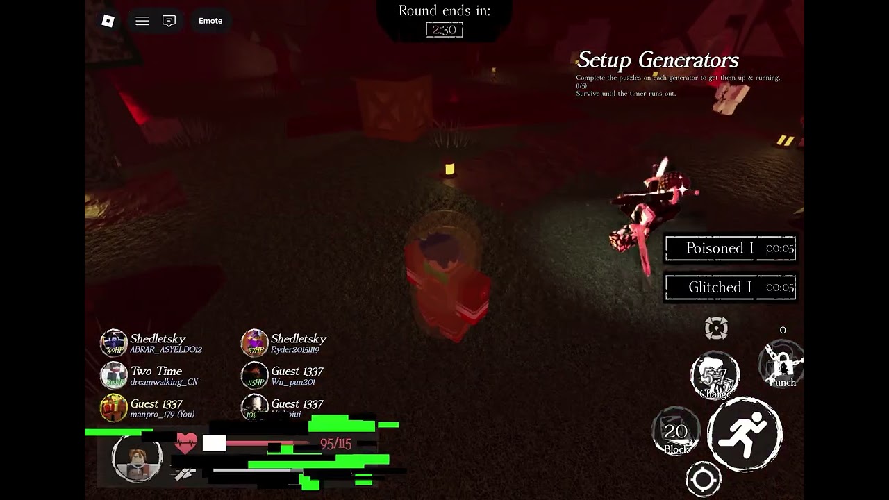 Playing more forsaken