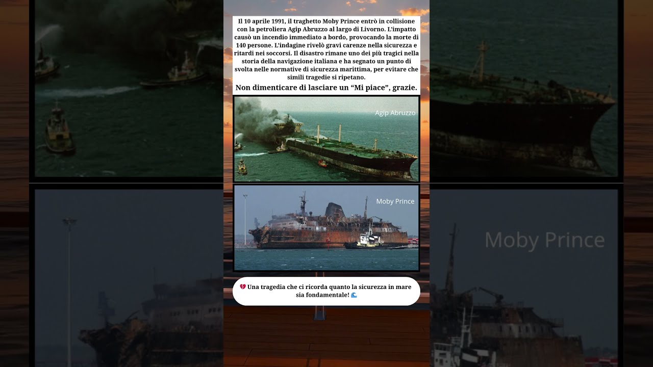 🛳️ Moby Prince: il disastro navale che scosse Livorno