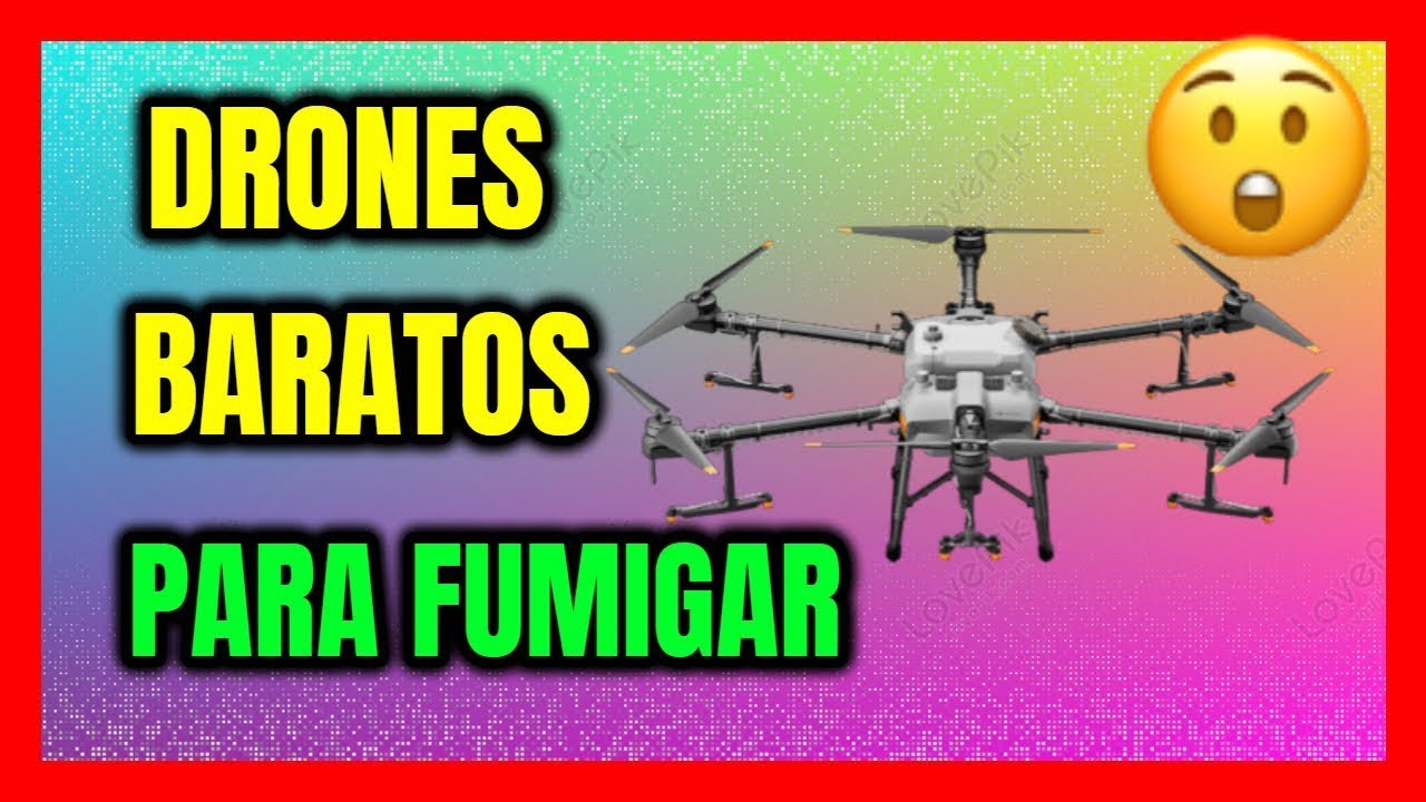 #21 🚀 [DRONES baratos] 🚀 PARA FUMIGAR PAPA, CAFE, BANANO, AGUACATE, ARROZ