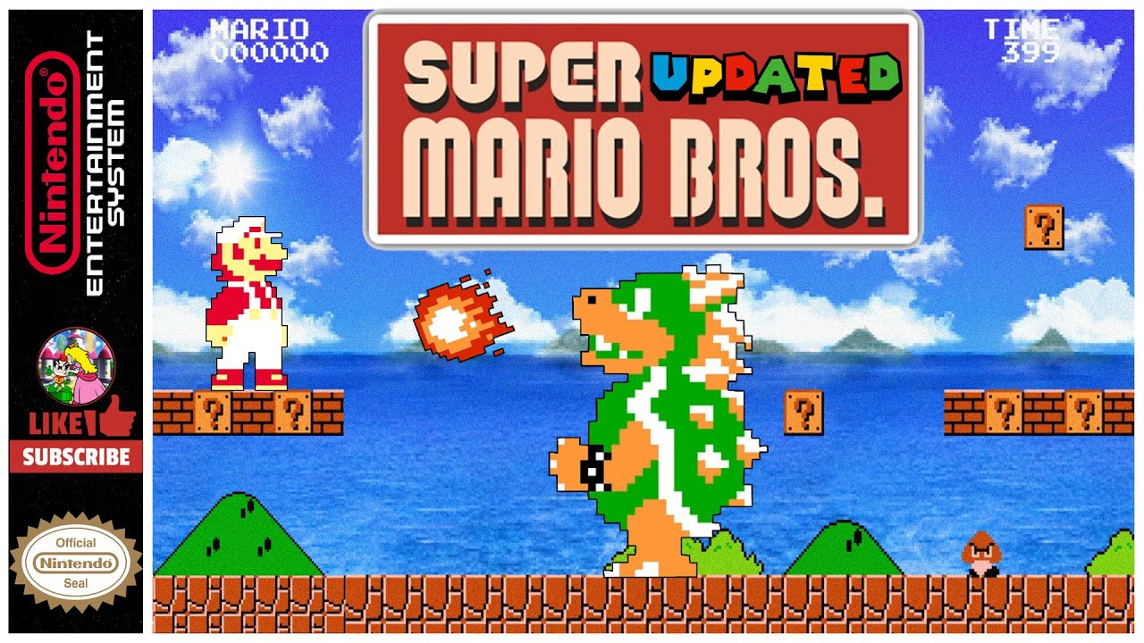 Super Mario Bros. Updated (Mari0 Mod) | Full Gameplay (Reuploaded)