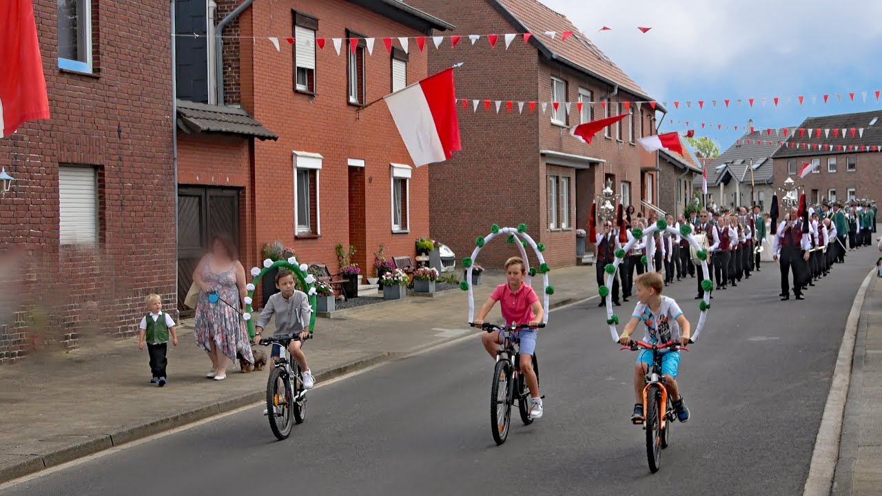 Von Parkplatz bis Festwiese - Dekanatsschützenfest Schalbruch 12 Juni 2022 Dekanat Gangelt Selfkant.