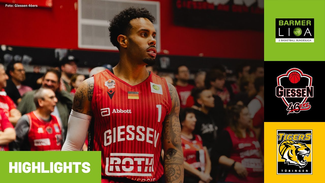 ProA: GIESSEN 46ers vs. Tigers Tübingen | Highlights