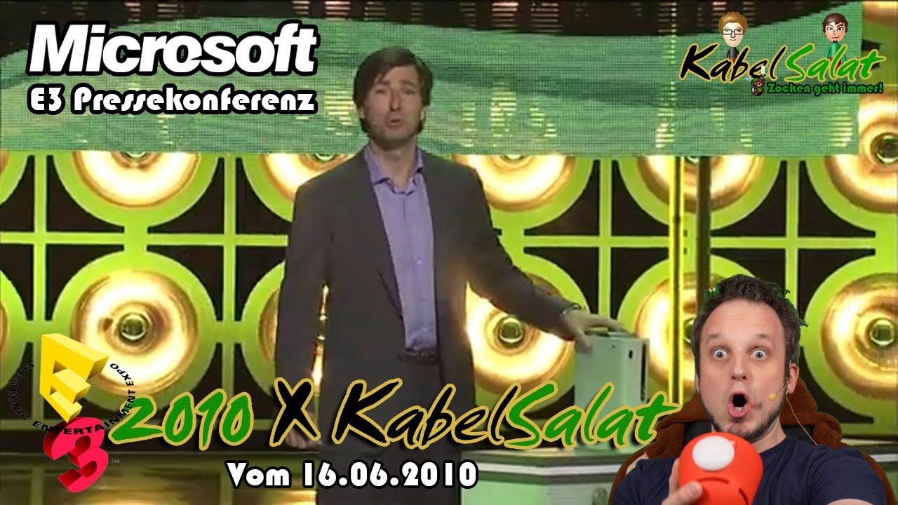 CouchSchau: Microsoft E3 2010 Pressekonferenz mit Zukunfts- und Gegenwarts Bifi (Director's Cut)
