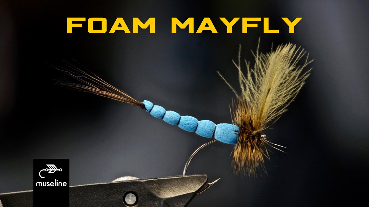 DRY FLY - Foam body mayfly blue - Mėlynas lašalas