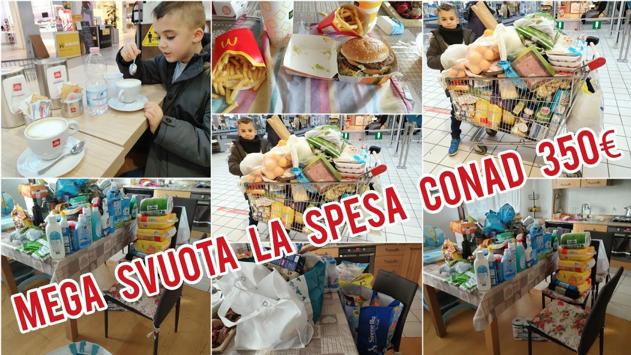 MEGA SVUOTA LA SPESA XXL CONAD 350€