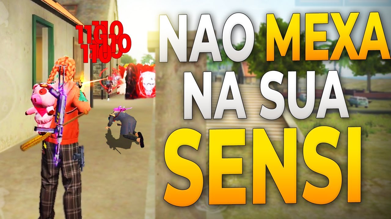 ESSE &eacute; o SEGREDO para DAR MUITO CAPA no FREE FIRE (com qualquer sensibilidade)