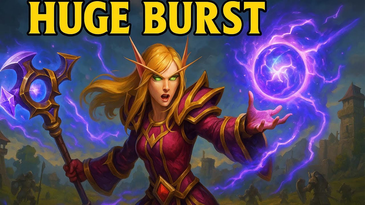 My Arcane Missiles Are Basically a Minigun - Arcane mage pvp the war within 11.1.5