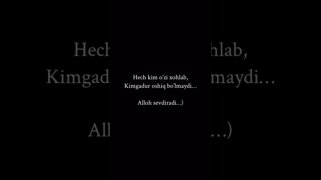 #Allohbuyuk #sevdiradi #1000subscriber #rekka #motivatsiya #hayothaqida #sevgi #foryou #yuraksozlari