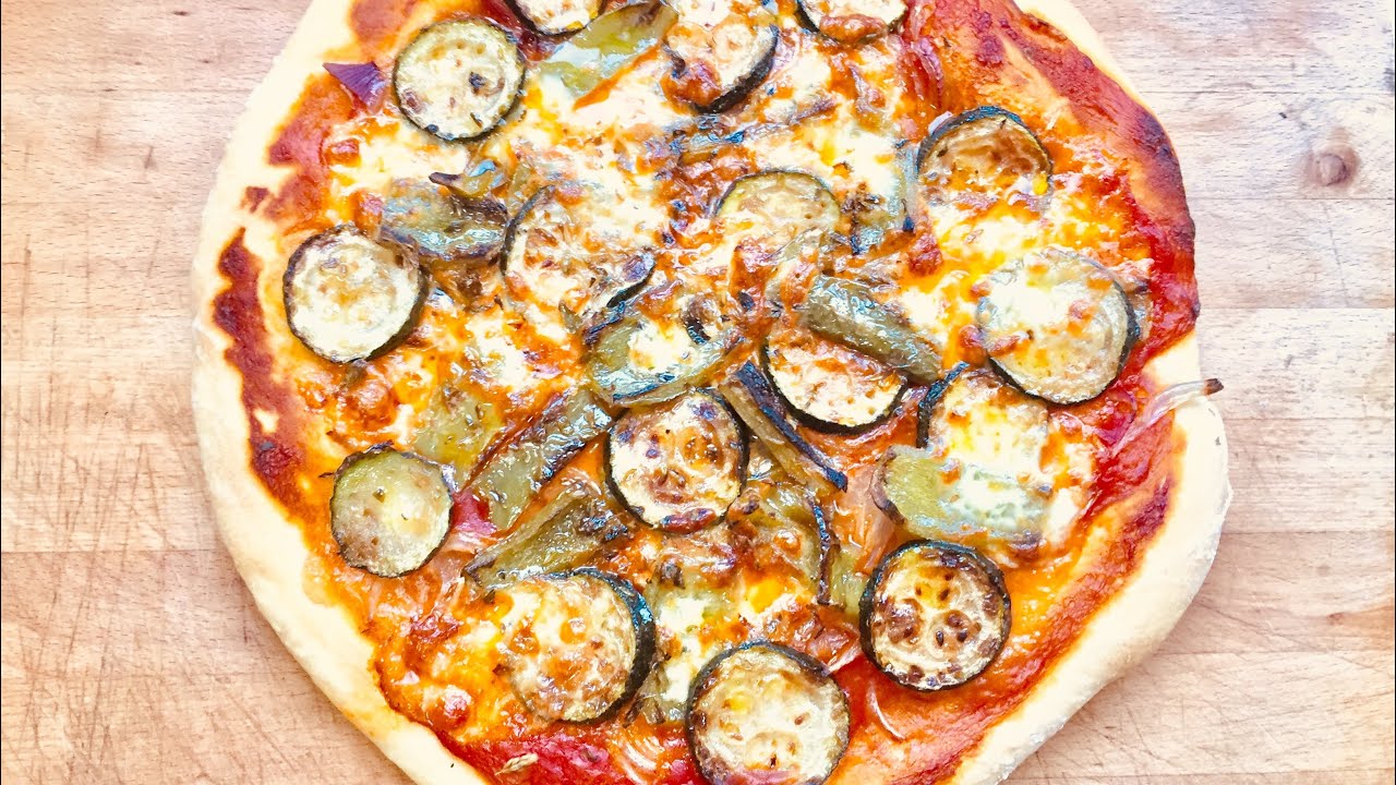 Pizza vegetariana casera riquísima paso a paso! / Tirshowcooking