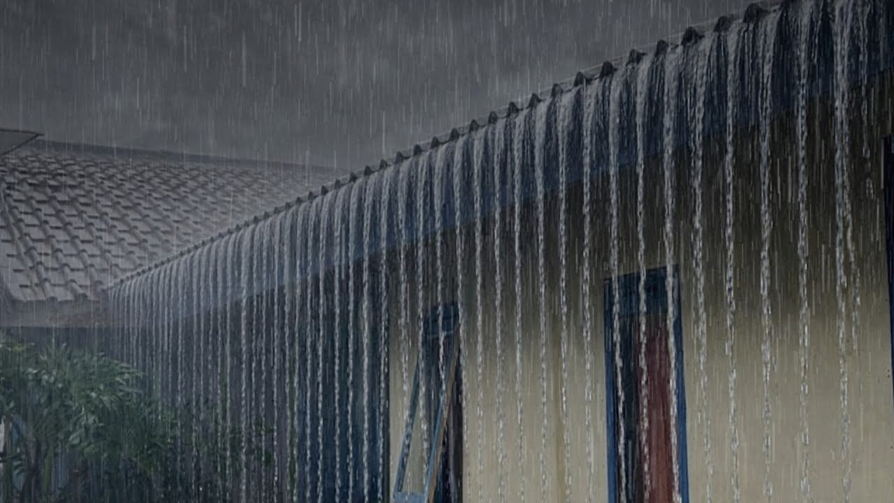 RAINY SEASON AND STRONG WINDS, LIGHTNING, DENSE FOG, SUITABLE FOR SLEEP THERAPY #Indorain