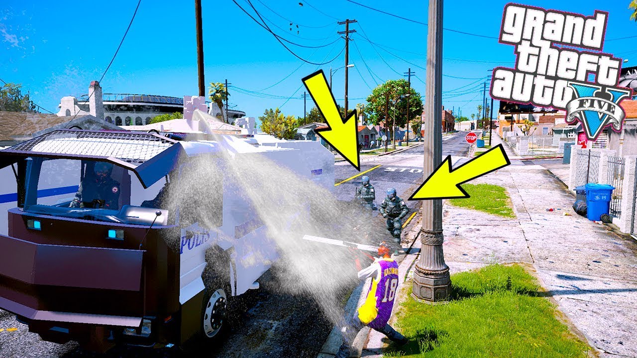 POLİS GİREMEZ DEDİLER TOMALARLA GİRDİK! - GTA 5 Çevik Kuvvet Modu
