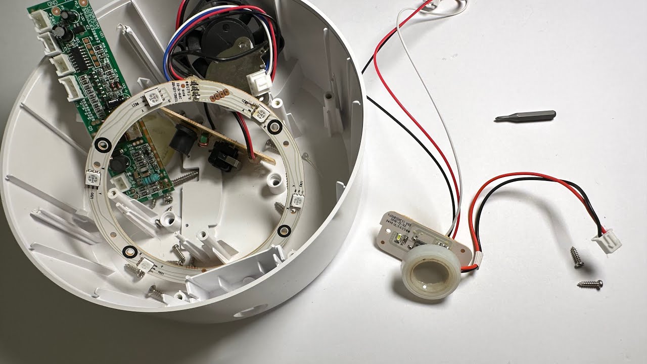 SilverCrest Ultrasonic aroma diffuser SAD 12 D3 disassembly does not work