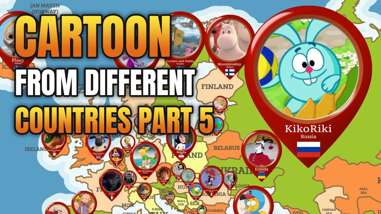 Cartoons From Different Countries Part 5