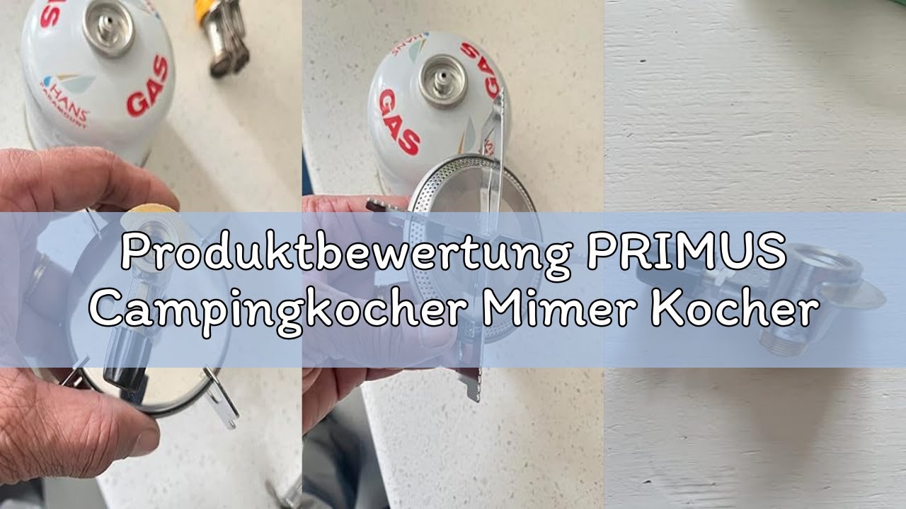 Produktbewertung PRIMUS Campingkocher Mimer Kocher