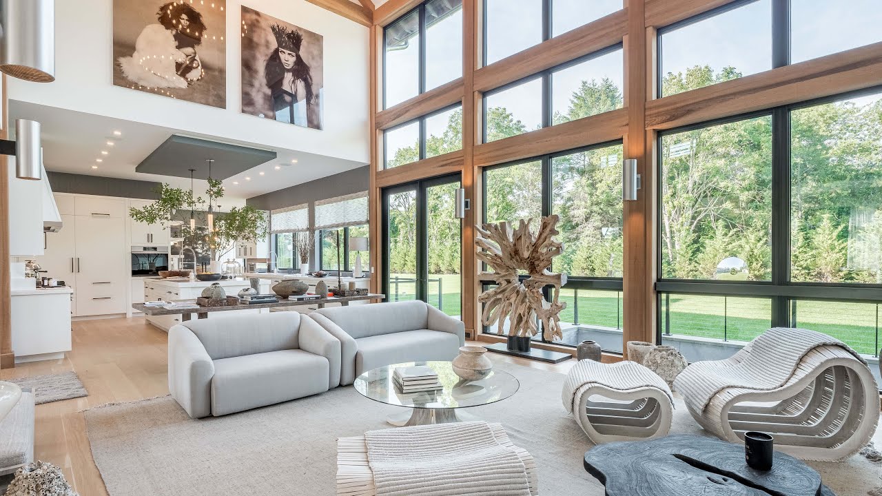 $11 Million - 2019 Hampton Designer Showhouse - Modern Farm Style - DroneHub