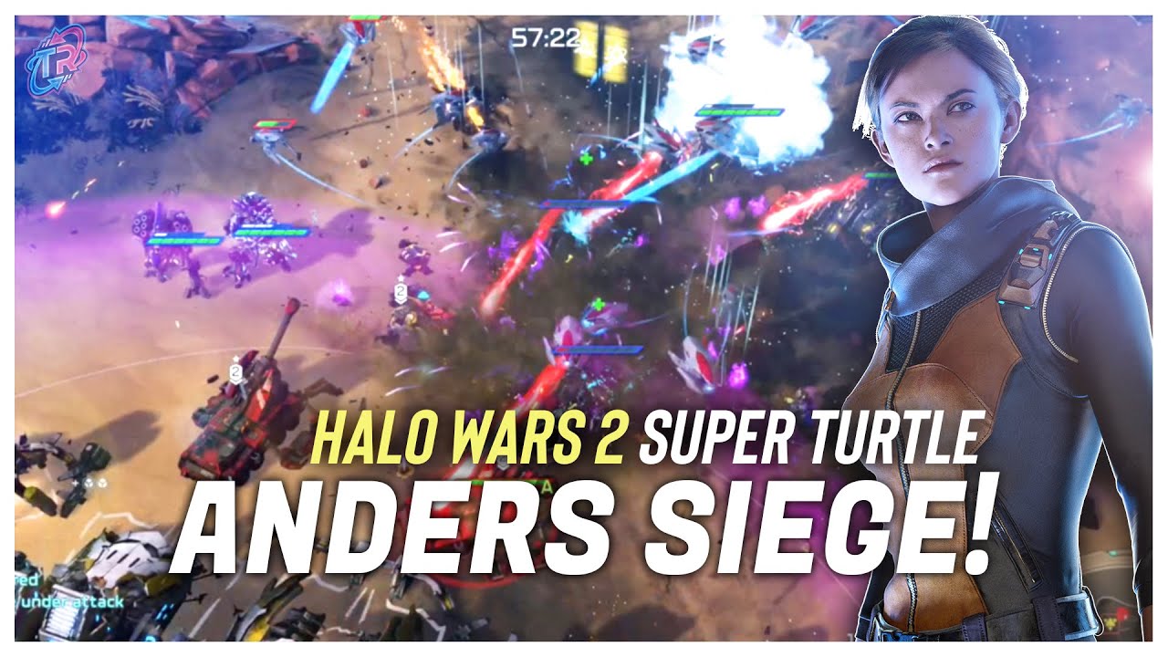 Anders MAX SIEGE blocks out the sun! Halo Wars 2 Super Turtle