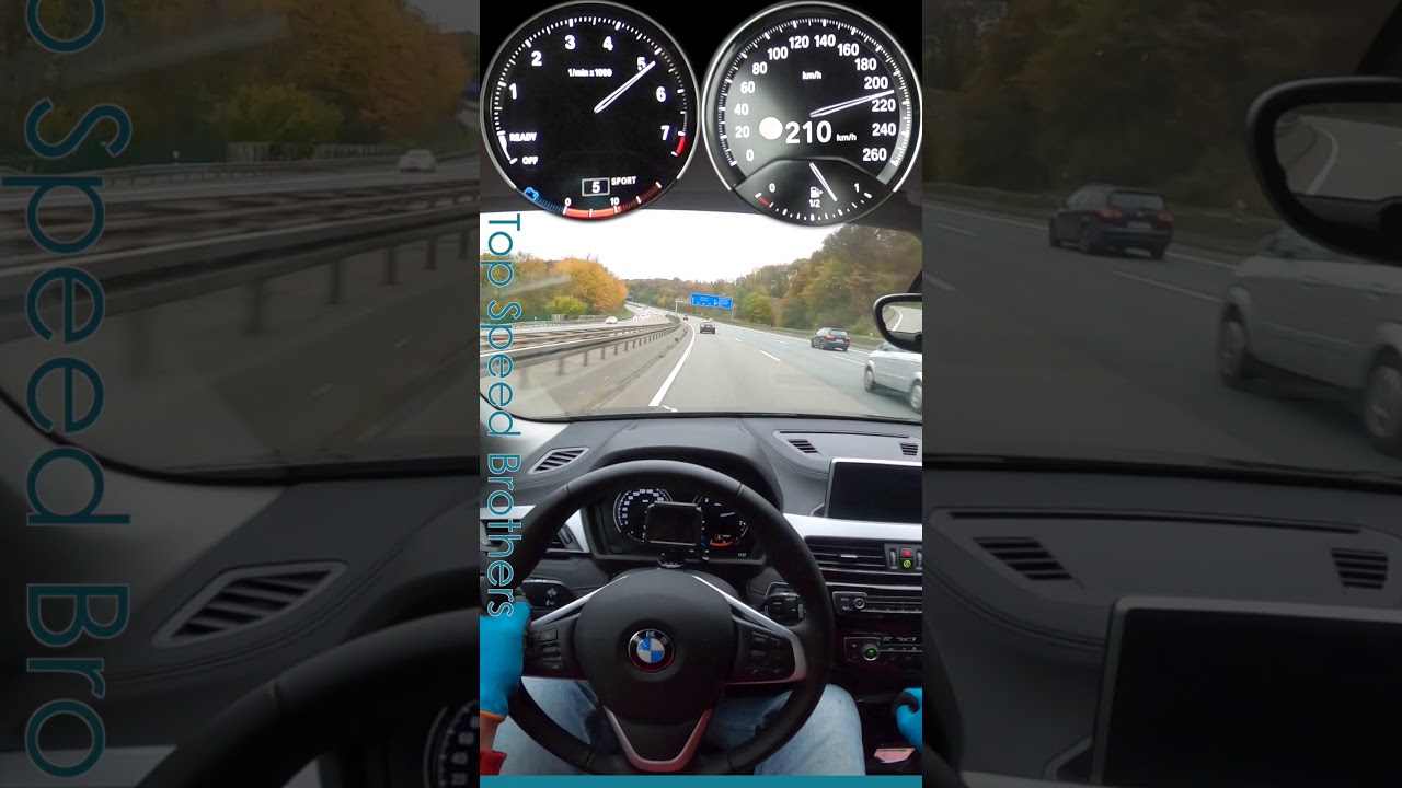 BMW X2 18i Top Speed #shorts