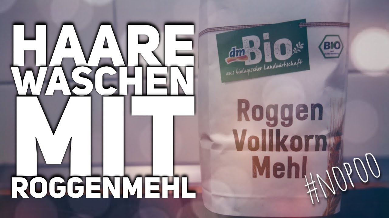 #nopoo | Haare waschen mit Roggenmehl?! | Kleines Experiment | Mama Miri