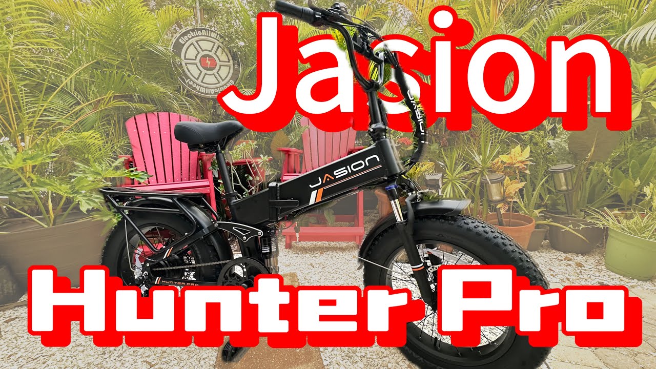 Overview & Ride Out! 750W 48V Folding Full Suspension eBike Review & Test Ride Jasion Hunter Pro