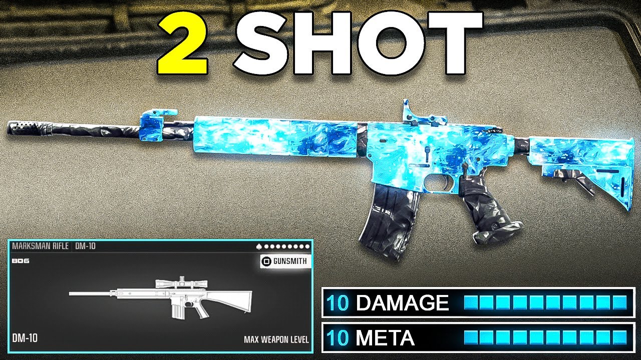 new *2 SHOT* DM-10 LOADOUT is UNSTOPPABLE in BO6! 👑 (Best DM10 Class Setup) - Black Ops 6
