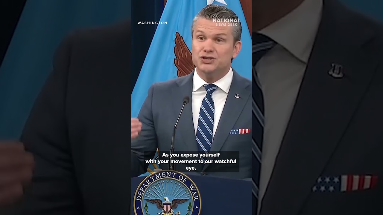 Hegseth's MESSAGE to Iran