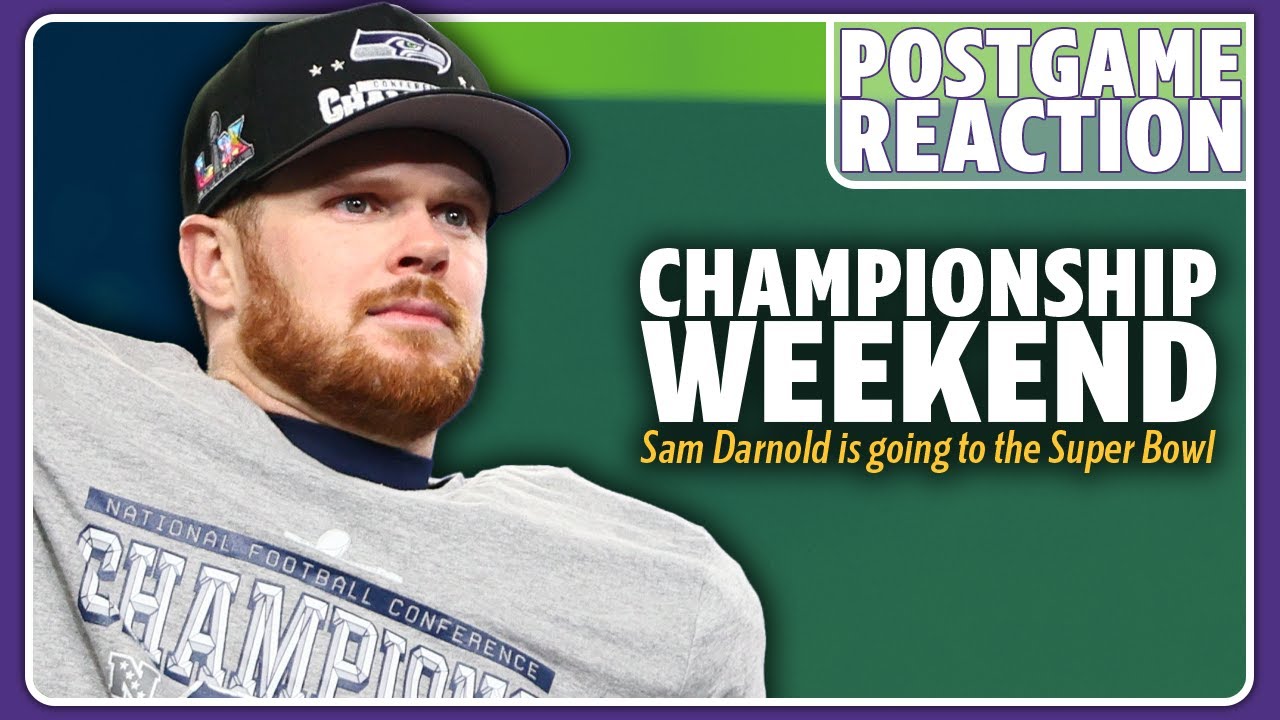 POSTGAME REACTION: SAM DARNOLD IS IN THE SUPER BOWL