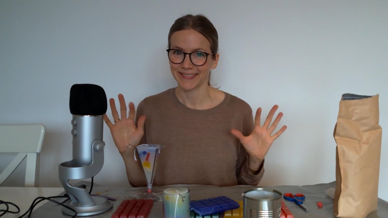 ASMR | Let's make some candles in my workshop