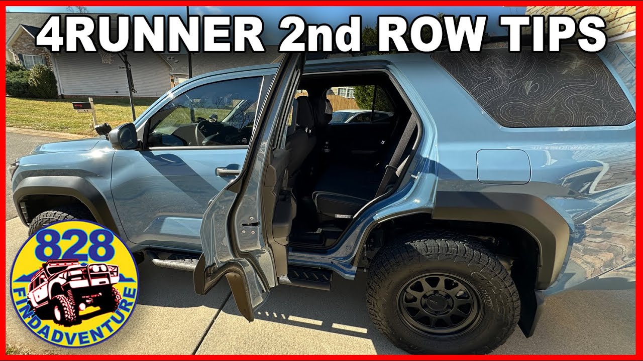 25 - 26 Советы по второму ряду 4Runner