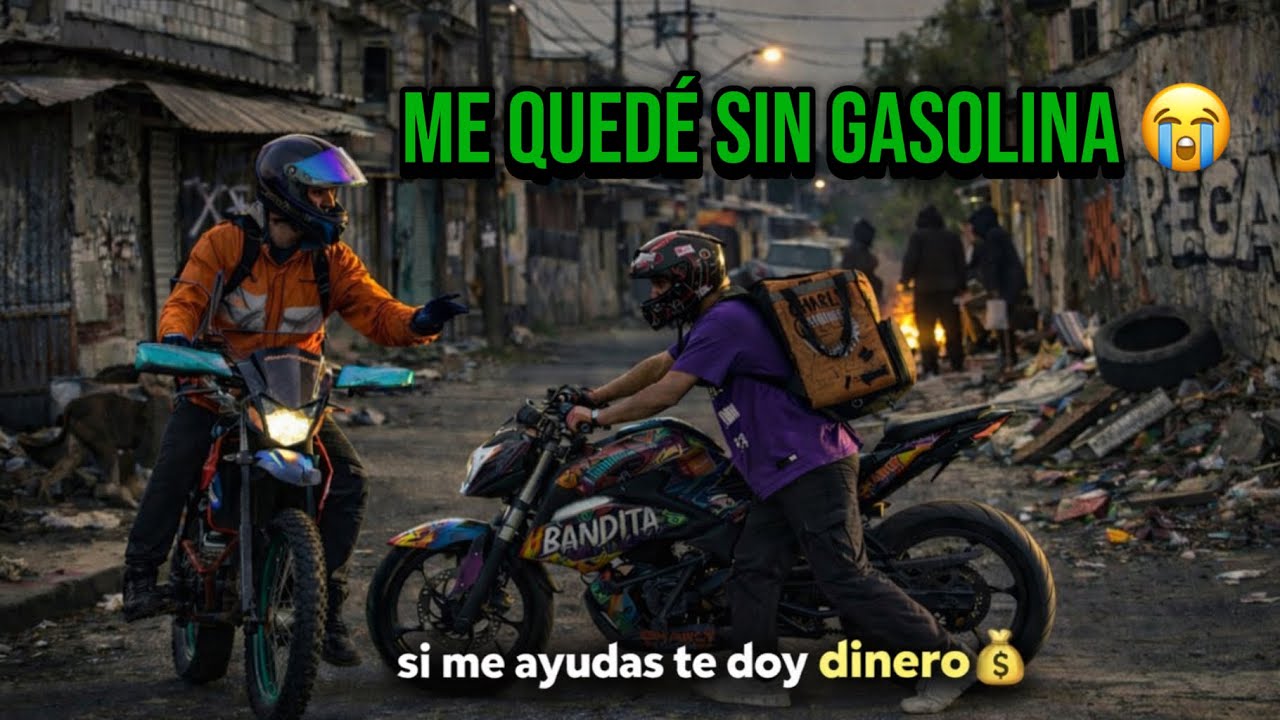 ME QUEDÉ SIN GASOLINA y SI ME AYUDAS TE DOY DINERO💰| Charly Galicia | Experimento social