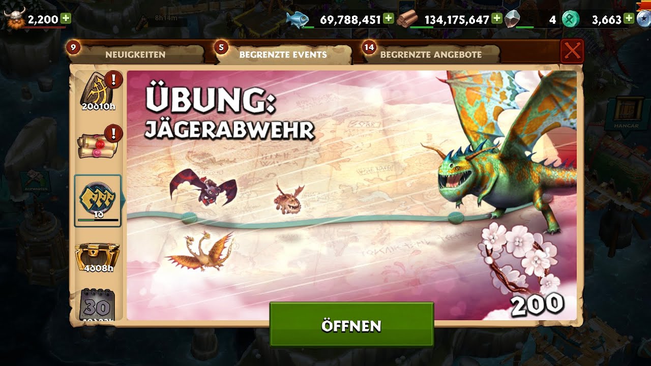 Wir sind zu OP für das neue Event in Aufstieg von Berk 😊 Drachenzähmen 