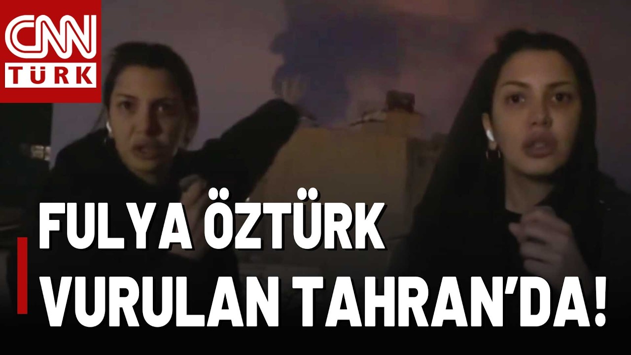 SON DAKİKA🚨 CNN TÜRK Tahran'daki Patlamaların Ortasında! İşte Canlı Yayında Patlama...