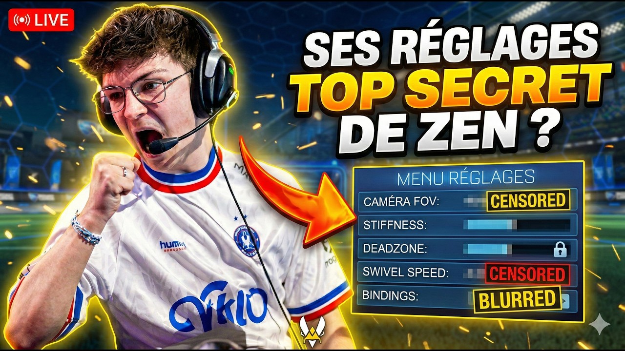 J'AI TESTÉ LES SETTINGS DE ZEN... (C'EST TROP CHEATÉ 😱)