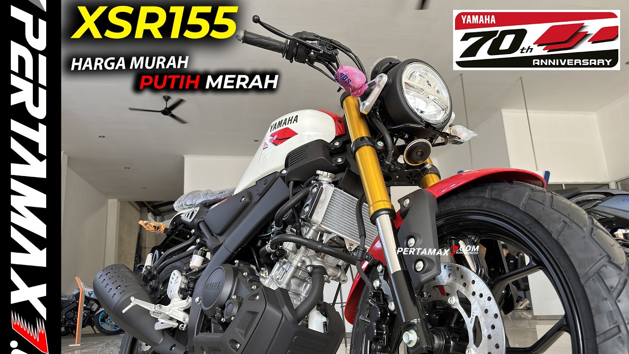 REVIEW Yamaha XSR 155 Merah Putih 2026 70th Anniversary Livery Harga Jogja Murah #xsr155 #yamaha